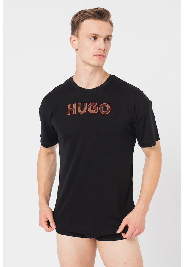 Тениска с лиосел Camo HUGO