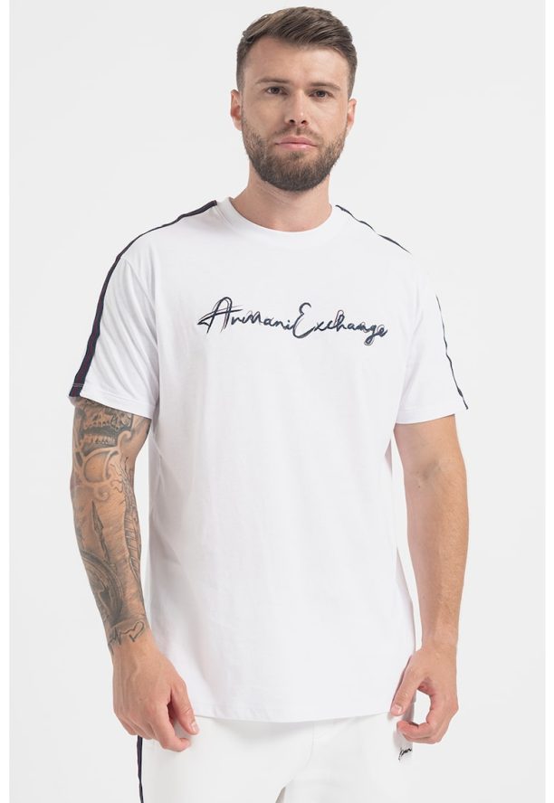 Тениска с лого ARMANI EXCHANGE