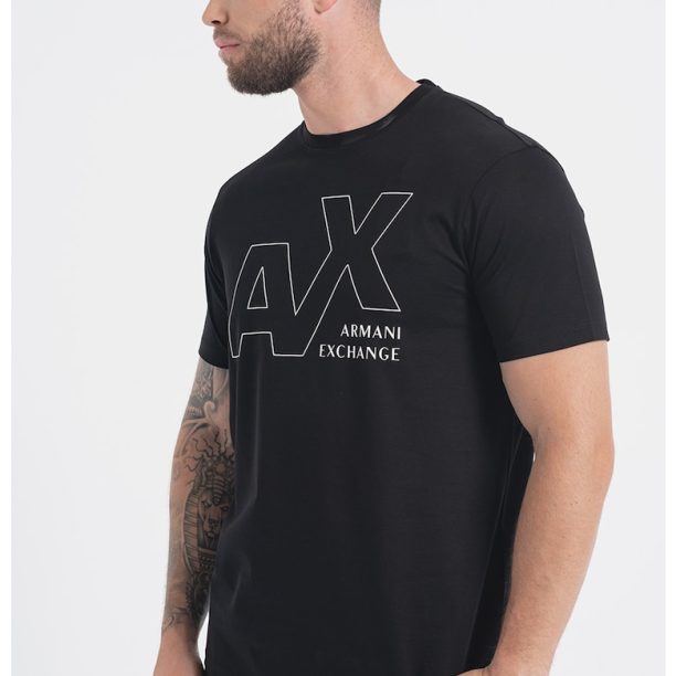 Тениска с лого ARMANI EXCHANGE