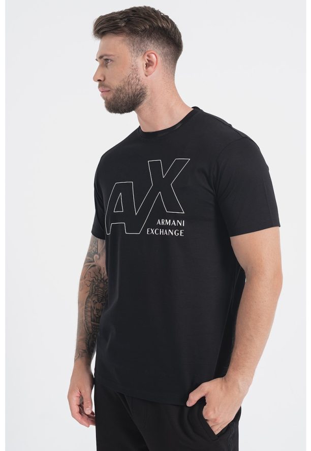 Тениска с лого ARMANI EXCHANGE