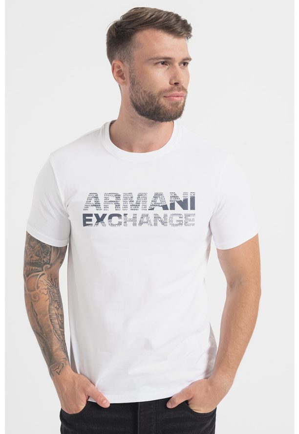 Тениска с лого ARMANI EXCHANGE