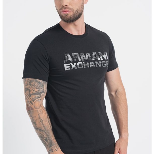 Тениска с лого ARMANI EXCHANGE