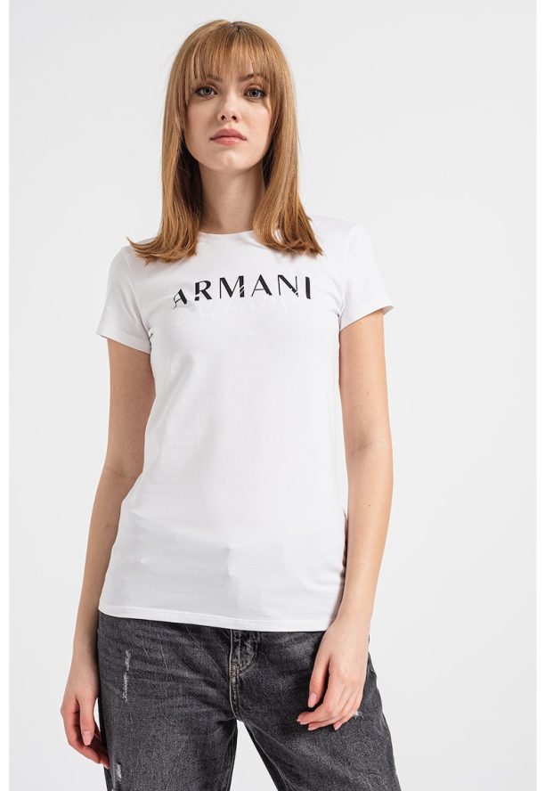 Тениска с лого ARMANI EXCHANGE