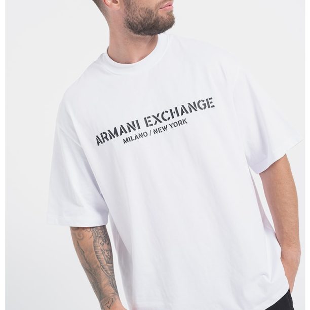 Тениска с лого ARMANI EXCHANGE