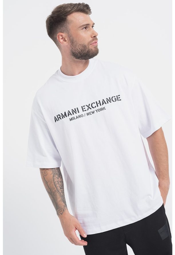 Тениска с лого ARMANI EXCHANGE