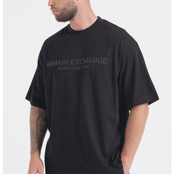 Тениска с лого ARMANI EXCHANGE