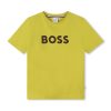 Тениска с лого BOSS Kidswear