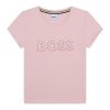 Тениска с лого BOSS Kidswear