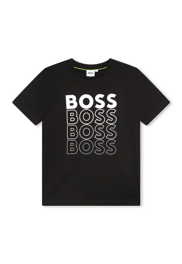 Тениска с лого BOSS Kidswear