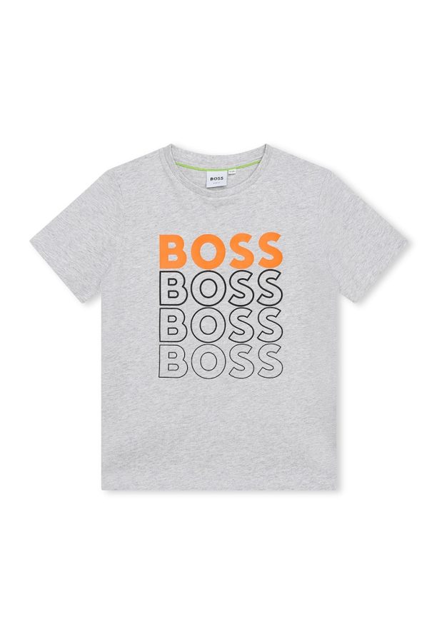 Тениска с лого BOSS Kidswear