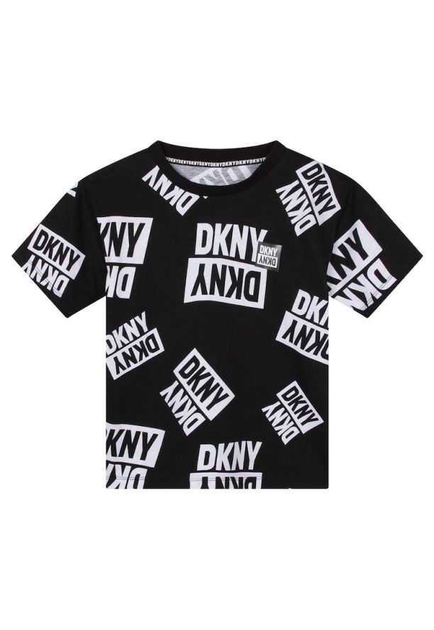 Тениска с лого DKNY