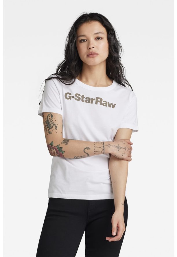 Вталена тениска от органичен памук G-Star RAW