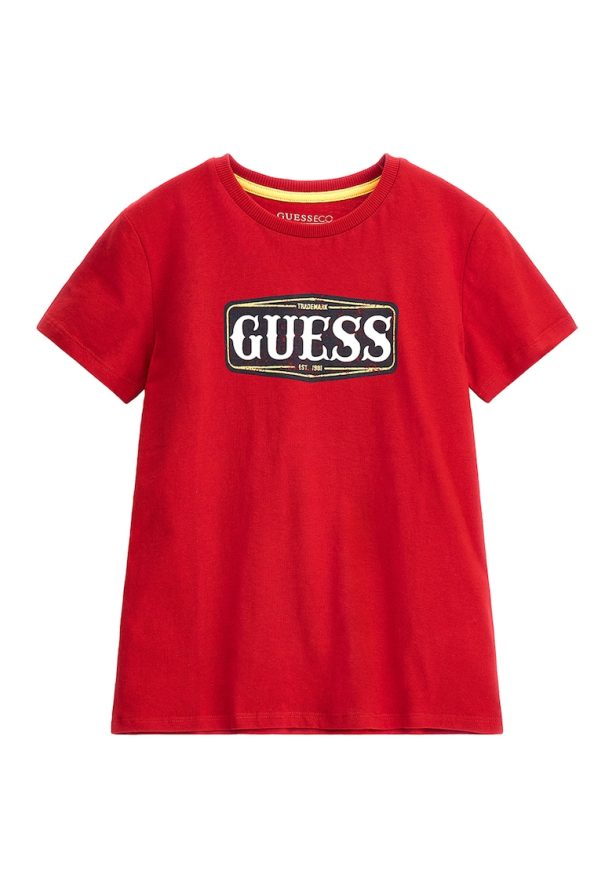 Тениска с лого GUESS JEANS