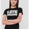 Тениска с лого Love Moschino