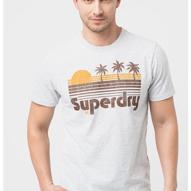 Тениска с лого Vintage Great Outdoors SUPERDRY