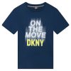 Тениска с надпис DKNY