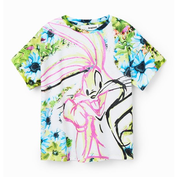 Тениска с щампа Buggs Bunny DESIGUAL