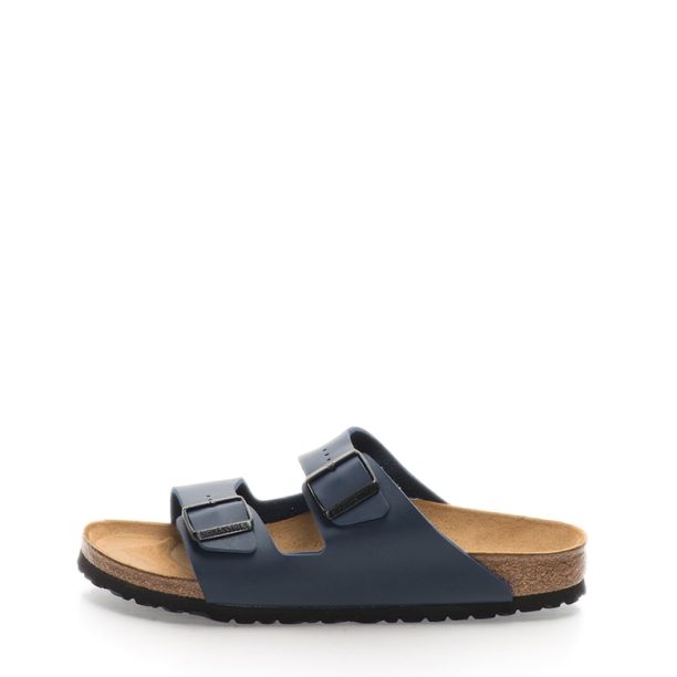 Тъмносини чехли с токи Birkenstock