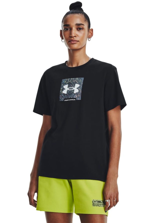 Унисекд фитнес тениска с лого Under Armour