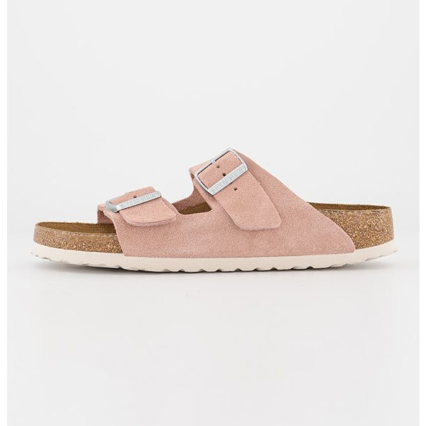 Унисекс велурени чехли с каишки с токи Birkenstock