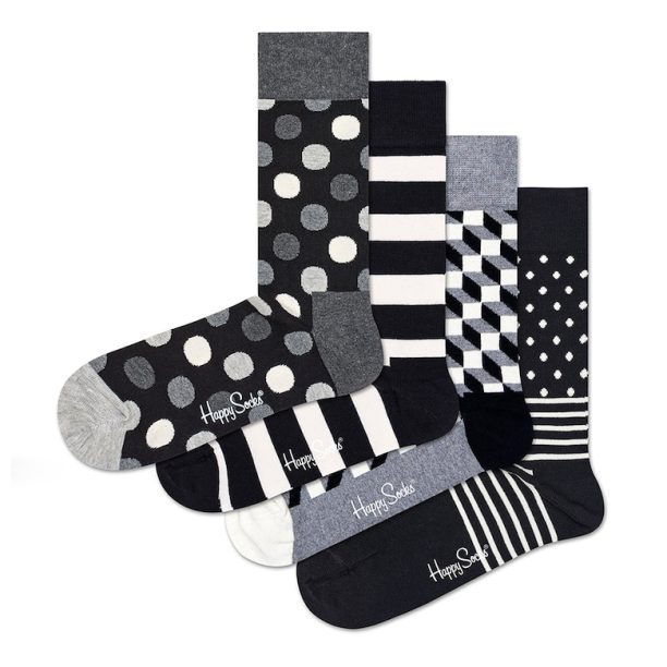 Унисекс подаръчен комплект чорапи - 4 чорапи Happy Socks