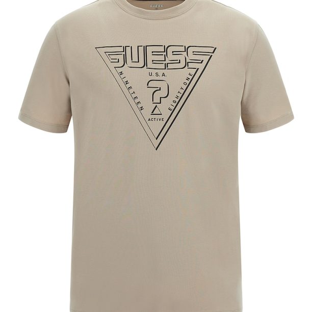 Фитнес тениска с лого Guess