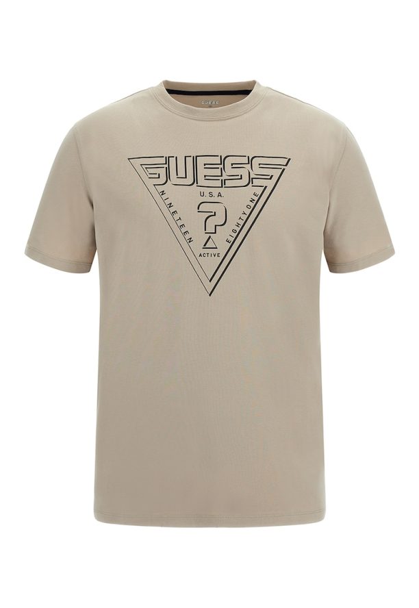 Фитнес тениска с лого Guess