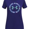 Фитнес тениска с лого Under Armour