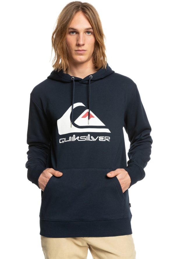 Худи Biglogo с лого и джоб тип кенгуру QUIKSILVER