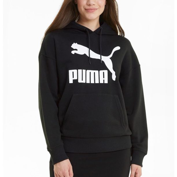 Худи Classics с лого и паднали ръкави Puma