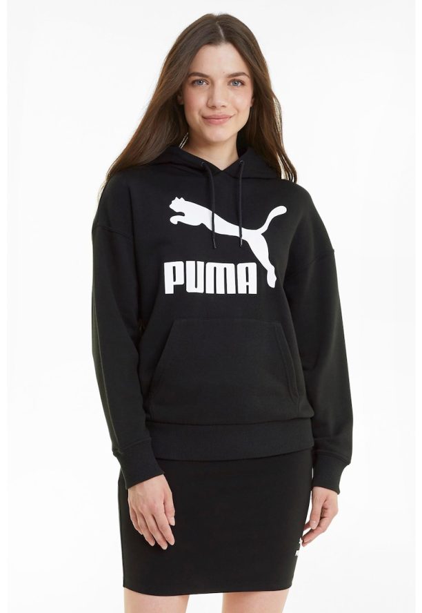 Худи Classics с лого и паднали ръкави Puma