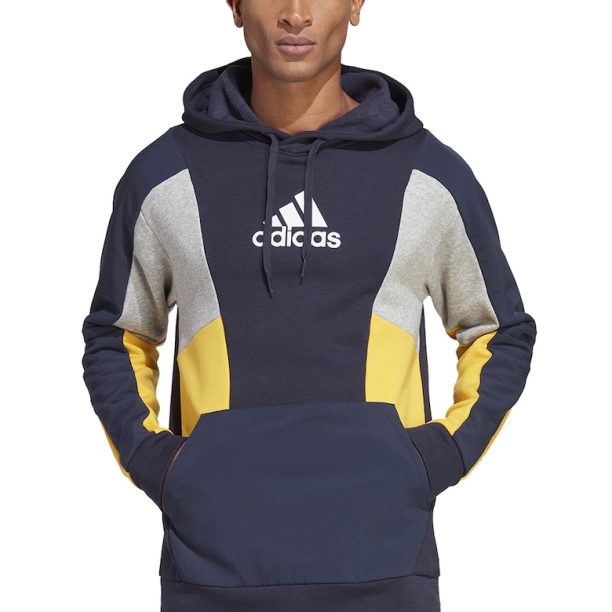 Худи Essentials с дизайн в цветен блок adidas Sportswear