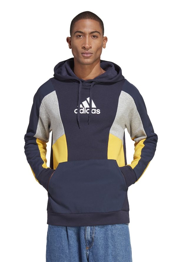 Худи Essentials с дизайн в цветен блок adidas Sportswear