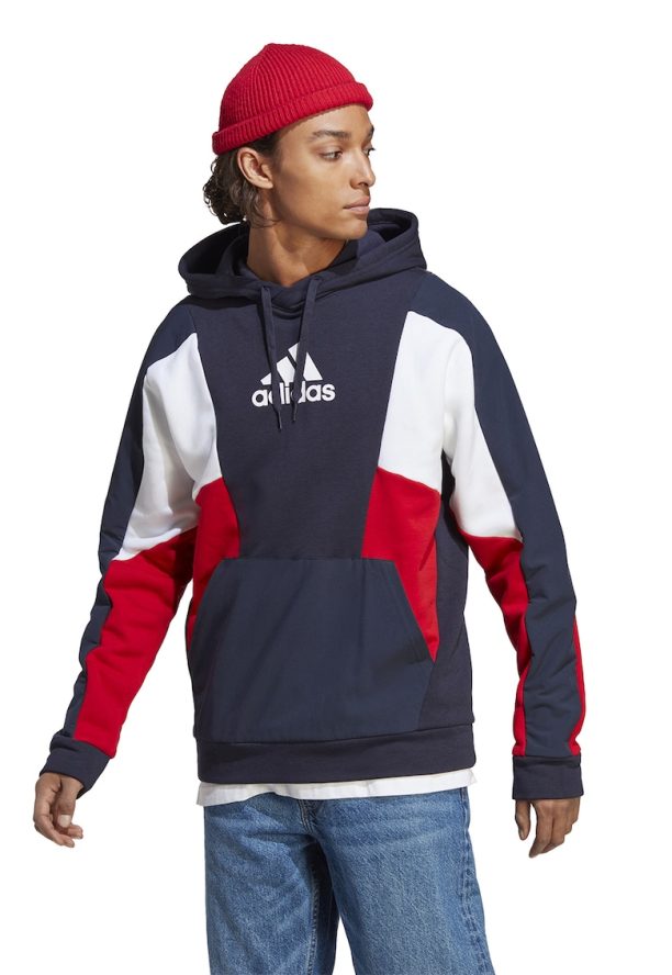 Худи Essentials с дизайн в цветен блок adidas Sportswear