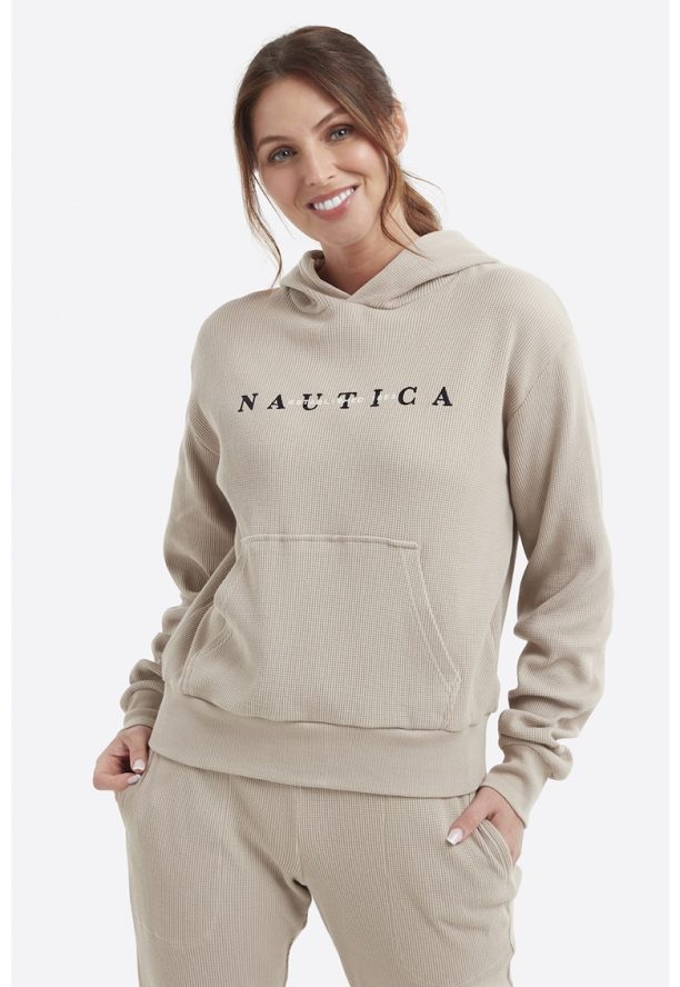 Худи Luna на лога с джоб кенгуру Nautica