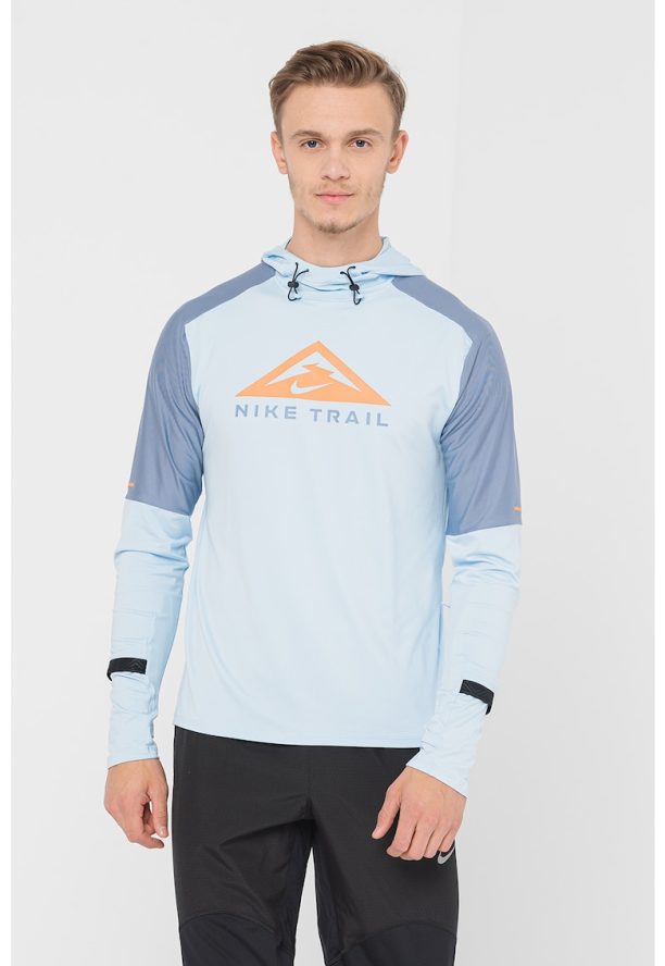 Худи за бягане Trail с Dri-FIT и лого Nike