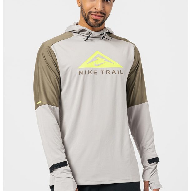 Худи за бягане Trail с Dri-FIT и лого Nike