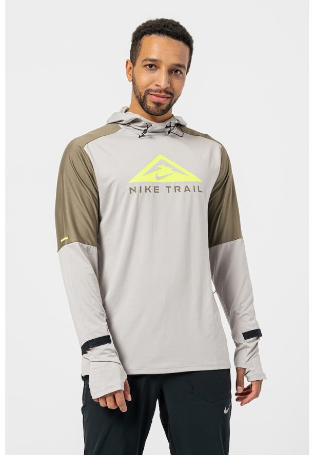 Худи за бягане Trail с Dri-FIT и лого Nike