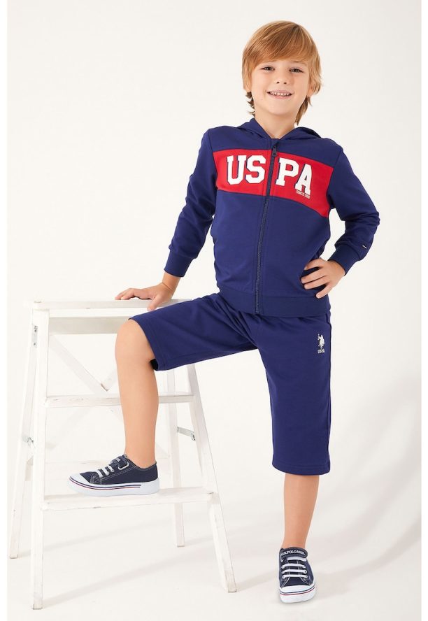 Худи и шорти с десен US Polo Assn