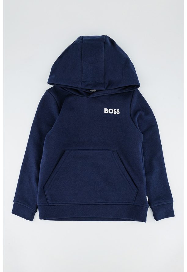 Худи с джоб кенгуру BOSS Kidswear