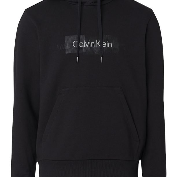 Худи с джоб кенгуру и лого CALVIN KLEIN