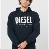 Худи с лого и джоб кенгуру Diesel