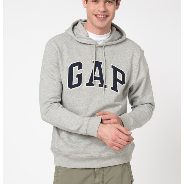 Худи с лого и джоб кенгуру GAP