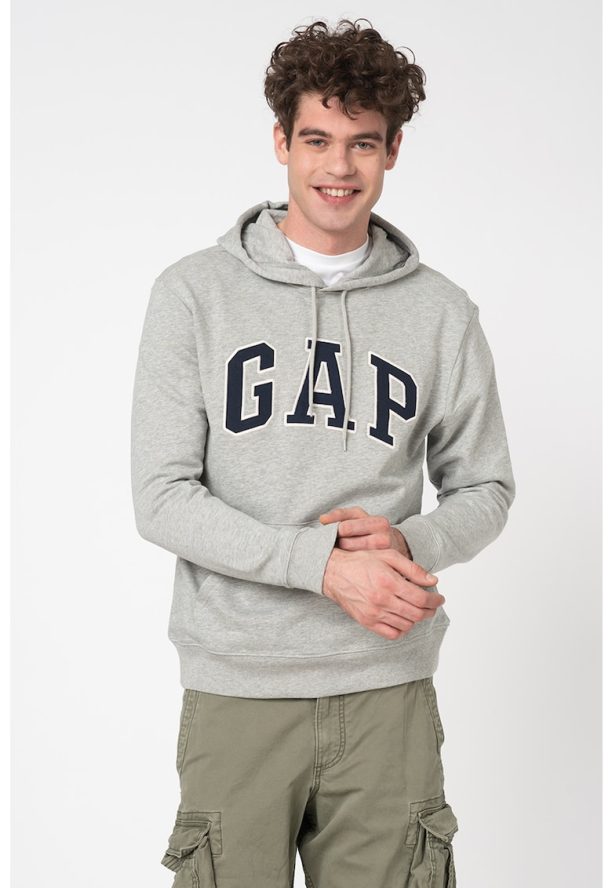 Худи с лого и джоб кенгуру GAP