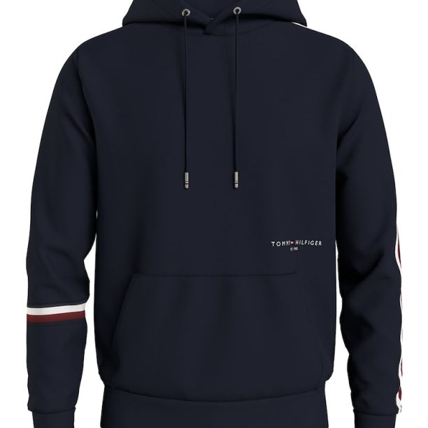 Худи с органичен памук с джоб кенгуру Tommy Hilfiger