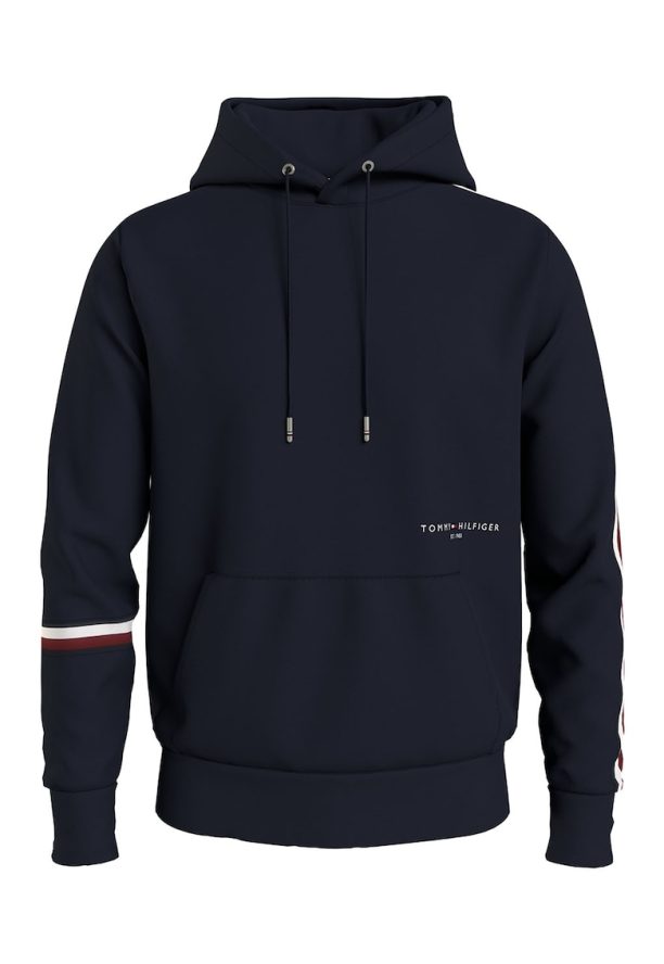 Худи с органичен памук с джоб кенгуру Tommy Hilfiger