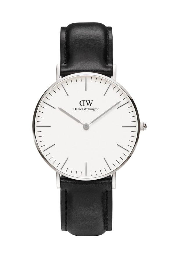 Черен часовник Classic Sheffield Daniel Wellington