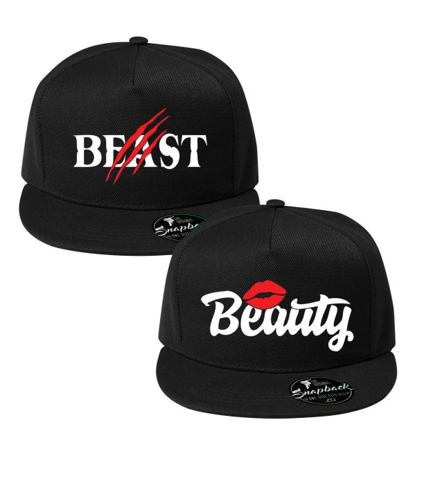 Шапки за влюбени Beast and Beauty