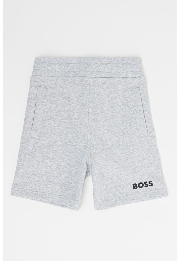 Шорти с памук и джобове встрани BOSS Kidswear