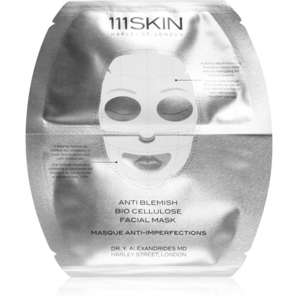 111SKIN Anti Blemish платнена маска против акне 25 мл.